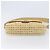 Borsa a tracolla FENDI Mamma Baguette in rafia 2way Beige Gold Auth yk20905SAM D'oro - vista 5