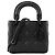 Autre Marque DIOR - Borsa a tracolla mini Lady Dior in pelle cannage nera Nero