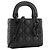 Autre Marque DIOR - Borsa a tracolla mini Lady Dior in pelle cannage nera Nero - vista 2