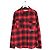 Off White Jacke aus Baumwolle Rot Herren L