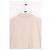 Polo Moncler in cotone beige da uomo - vista 4