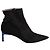 Autre Marque Stivaletti Bettina Vermillon in pelle nera Nero