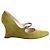 Autre Marque Dior Absatzschuhe aus grünem Wildleder