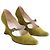 Autre Marque Dior Absatzschuhe aus grünem Wildleder - Ansicht 3