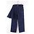 Autre Marque Gerade geschnittene Apron-Hose blau - Ansicht 3