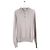 Polo Yves Saint Laurent de algodón gris