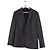 Ami Jacke aus Wolle anthrazit Anthrazitgrau