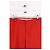 Gucci Pantaloni dritti rossi Rosso - vista 2