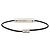 Bracciale Louis Vuitton Champs Elysees placcato palladio nero - vista 3