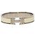 Pulsera Hermès Clic H Narrow de esmalte Plateada PM Plata