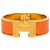 Clic H Pulsera Hermès Clic Clac H PM ancha de esmalte dorado