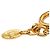 Collana con pendente matelassé Chanel CC placcato oro D'oro - vista 5