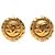 Orecchini a clip Chanel CC placcati in oro D'oro