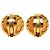 Orecchini a clip Chanel CC placcati in oro D'oro - vista 2