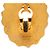 Pendientes de clip Hermès Gold Plated Sun dorados - view 3