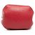 Pouch Vespa Hermès in Chevre Mysore rosso - vista 3