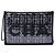 Clutch da polso Chanel Large Quilted Tweed PVC Logo Nera Nero