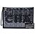 Clutch da polso Chanel Large Quilted Tweed PVC Logo Nera Nero - vista 7