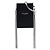 Autre Marque Borsa a tracolla Mini Smoking Box Saint Laurent in pelle di agnello nera Nero