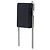Autre Marque Borsa a tracolla Mini Smoking Box Saint Laurent in pelle di agnello nera Nero - vista 2