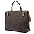 Borsa Satchel Louis Vuitton Monogram Marignan Marrone - vista 2
