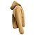 Autre Marque Giacca in shearling con cappuccio Pologeorgis Tan Cammello - vista 2