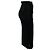 Falda midi Balmain de punto trenzado negro con botones dorados - vista 2