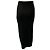 Falda midi Balmain de punto trenzado negro con botones dorados - vista 3