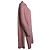 Autre Marque 'S Max Mara, gestreiftes Leinenhemdkleid Weiß Rot - Ansicht 2
