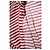 Autre Marque 'S Max Mara, gestreiftes Leinenhemdkleid Weiß Rot - Ansicht 7