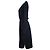 Weekend Max Mara, vestido de ganga com cinto transpassado Azul - vista 4