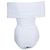 Alaïa, bodysuit de malha off-shoulder em branco - vista 3