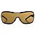 Chanel, gafas de sol shield marrones con acolchado Castaño - vista 2