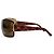 Chanel, gafas de sol shield marrones con acolchado Castaño - vista 4