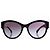 Chanel, gafas de sol negras de gran tamaño con cc plateado Negro - vista 2