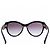 Chanel, gafas de sol negras de gran tamaño con cc plateado Negro - vista 4