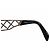 Chanel, gafas de sol negras con cristales Negro - vista 6