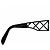 Chanel, gafas de sol negras con cristales Negro - vista 7