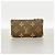 Louis Vuitton Monogram Pochette Clé Coin Case Marrone - vista 9