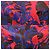 Borsa in pelle e tela Vivienne Westwood Marrone Rosso Blu - vista 5