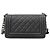 Bolso de hombro Chanel Boy Chain Castaño - vista 12