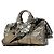 Borsa Louis Vuitton Monogram Mirror Keepall Bandoulière 25 Argento