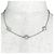 Collar Fendi 1A4220 Plata - vista 3