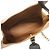 Borsa Louis Vuitton Monogram Reverse Atlantis BB Marrone chiaro - vista 4