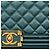Le Boy Bolsa de Ombro Chanel Boy Chain Azul - vista 11