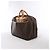 Borsa da viaggio Louis Vuitton Alize 24H Monogram Canvas in marrone M41399 Beige - vista 2