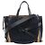 LOEWE Gate Top Handle Leder 2Way Handtasche in Schwarz Braun