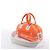 Autre Marque Borsa Bowling Dior Vibe Small con zip in Orange Arancione - vista 2