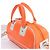 Autre Marque Borsa Bowling Dior Vibe Small con zip in Orange Arancione - vista 5