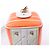 Autre Marque Borsa Bowling Dior Vibe Small con zip in Orange Arancione - vista 9